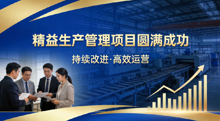 深耕精益化运营!头部企业生产管理升级项目圆满落地